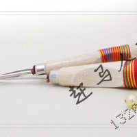 Шило для разделки прессованных чаёв, деревянная ручка 茶刀 [17262312089]
